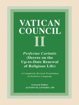 cover image of Perfectae Caritatis